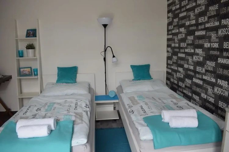 Twin Suite with balcony and with courtyard view