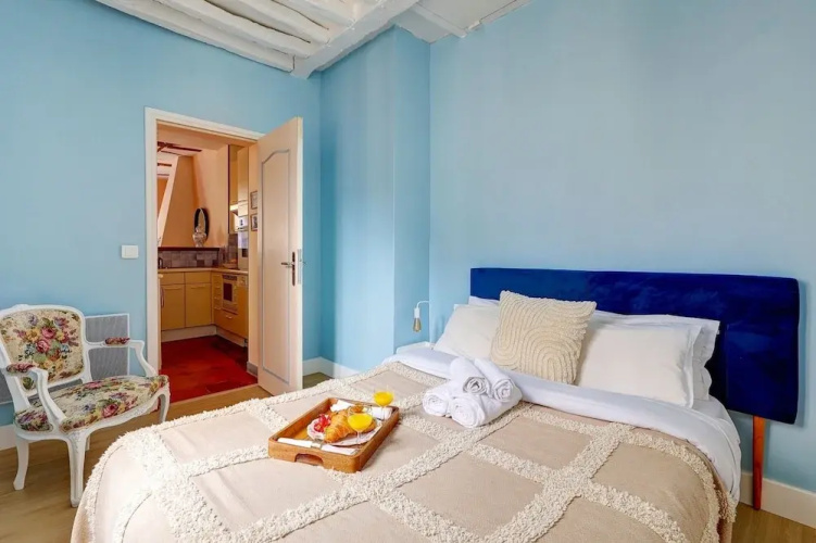 Modern 1BR near Centre Pompidou