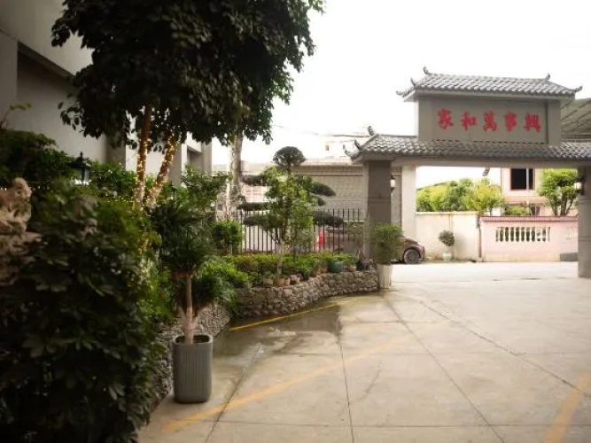 Outside