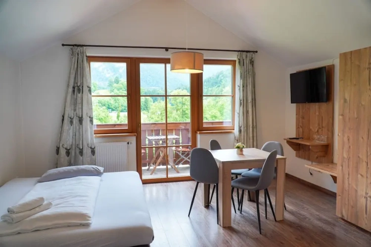 Family Suite with balcony and with mountain view