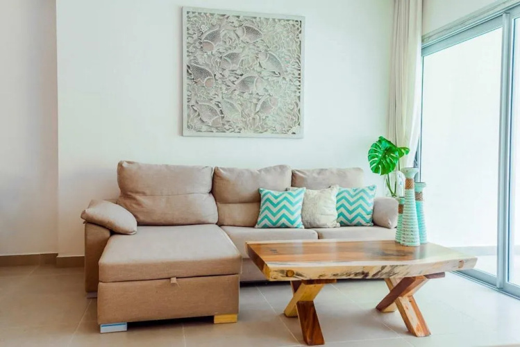 Modern and Chic 2 Bedroom Condo Steps From the Beach