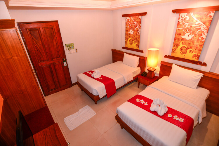 First Bungalow Beach Resort Over view