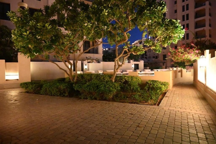 Outside