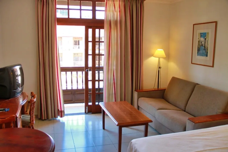 Studio with balcony