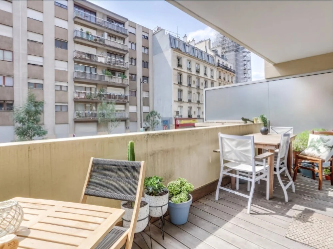 2 people apartment terrace by Weekome