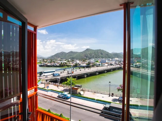Deluxe Twin room with balcony and with mountain view