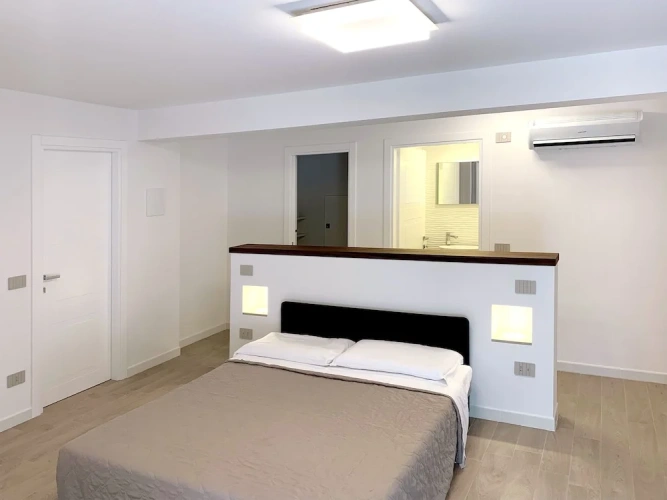 Standard Quadruple room with balcony and with view