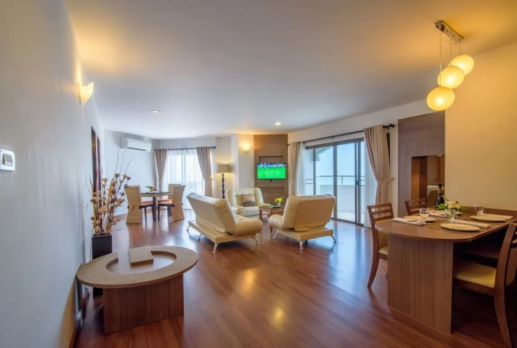 Executive Family Suite with balcony and with ocean view