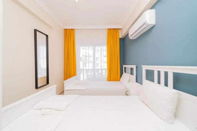 Flat With Balcony and Shared Pool in Belek
