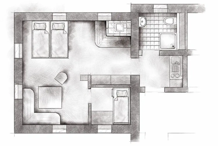 1 Bedroom Apartment