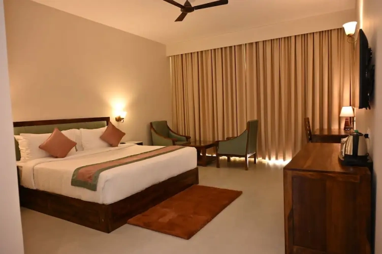 Standard Double room with balcony and with garden view
