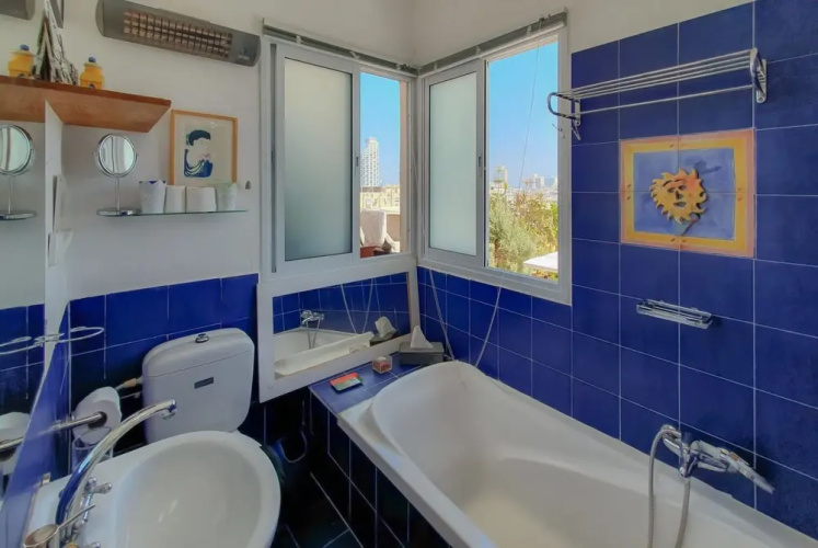 5min walk beach - Pkg - Bialik Square #TL2