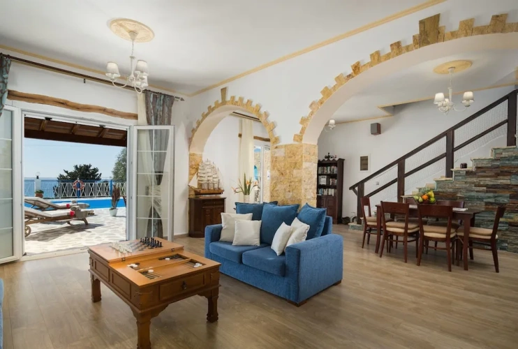 Villa with balcony
