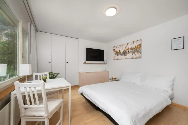 City Studio in Interlaken mit Parkplatz