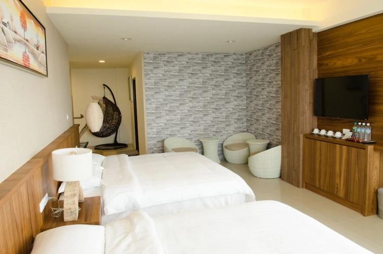 Comfort Quadruple room with sea view