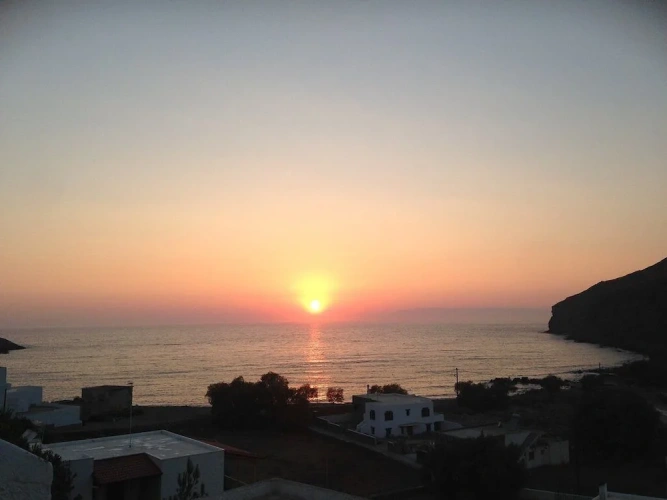 Standard Triple room with balcony and with sea view