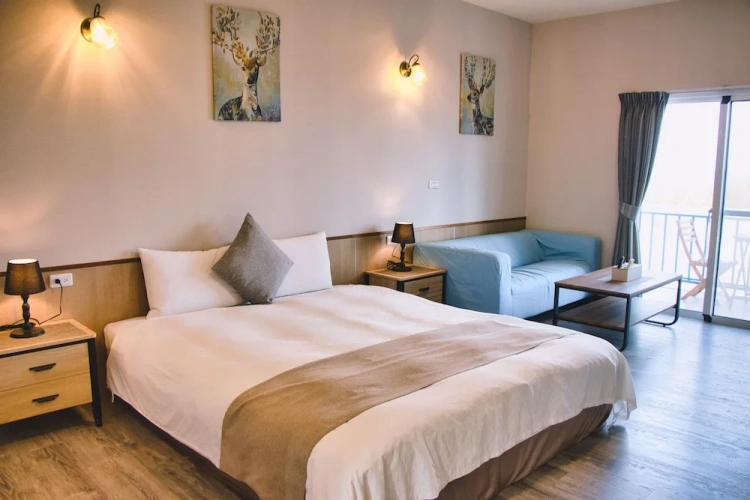 Standard Double room with balcony and with sea view