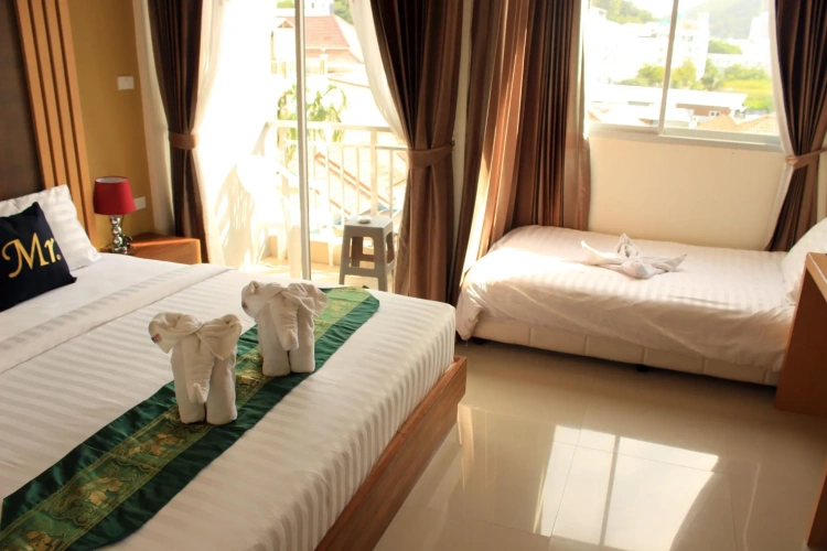 Deluxe Double room with balcony and with view