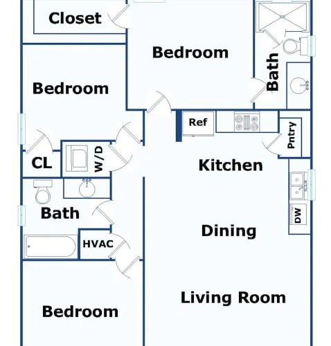 3 Bedrooms Cottage