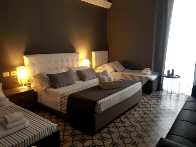 Standard Quadruple room with balcony