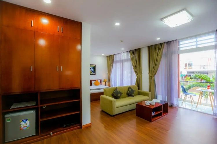 Deluxe Double room with balcony and with city view