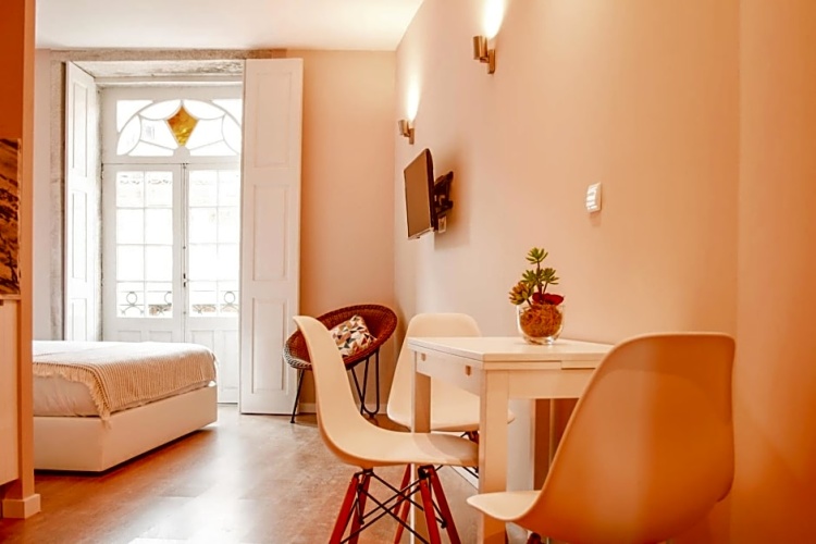 Studio with balcony