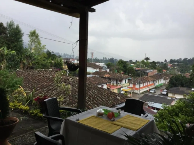 Standard Double room with balcony and with view