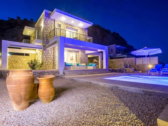 Villa with balcony