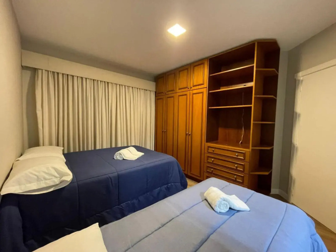 Apartamento a 100m da Rua Coberta
