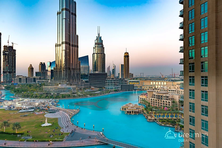 2 Bedrooms Standard room with Burj Khalifa view