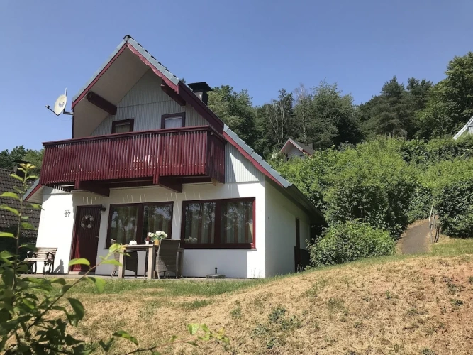 Cottage with balcony
