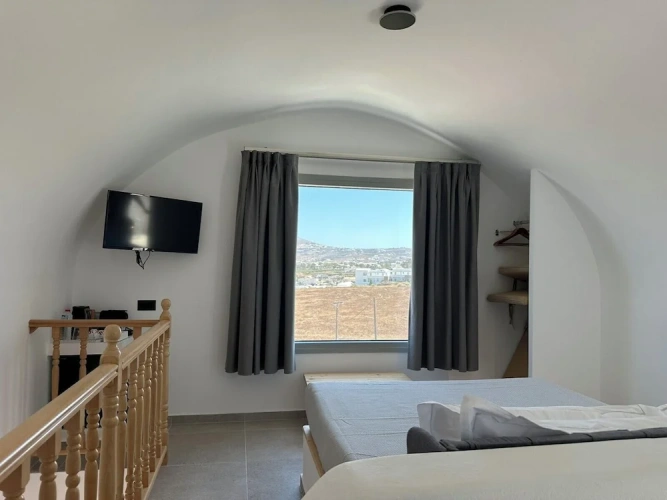 Deluxe Triple room with balcony and with sea view
