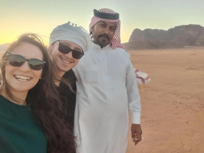 Wadi Rum FedEx camp