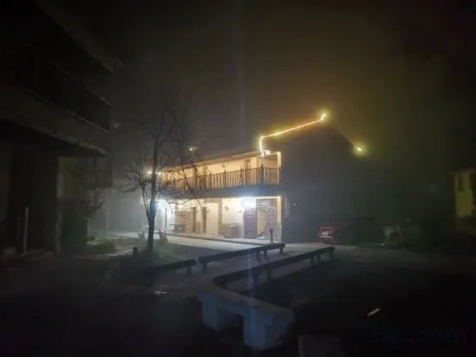Outside