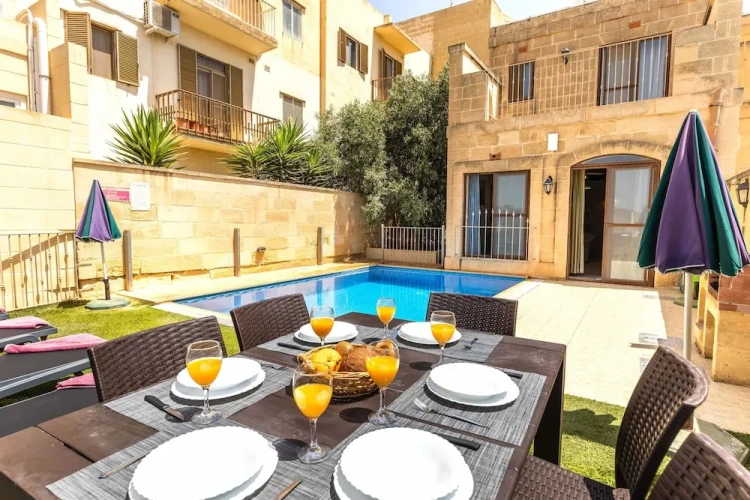 Villa with balcony