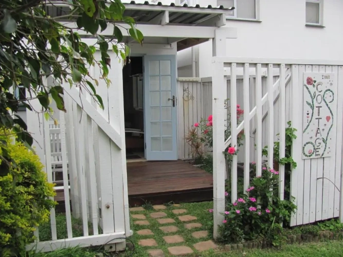 Apartment with balcony and with garden view