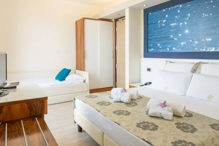 Standard Double room with balcony and with pool view