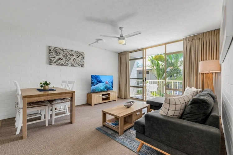 1 Bedroom Apartment with balcony and with partial ocean view