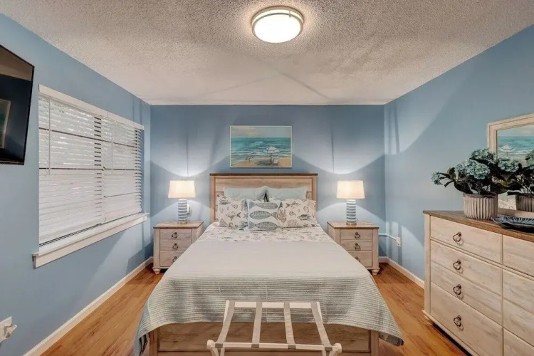 Beach Getaway 2BR w/ Pool + Modern Comforts