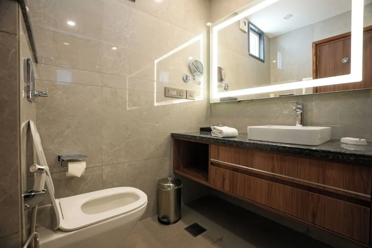 Deluxe Double room with balcony and with city view
