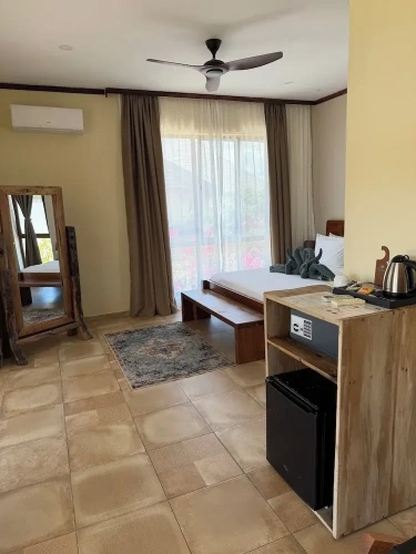 1 Bedroom Deluxe Double room with balcony and with partial ocean view