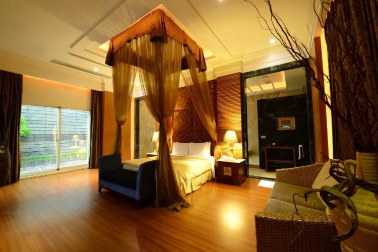 Standard Double room with pool view