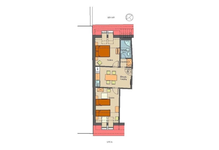 2 Bedrooms Apartment