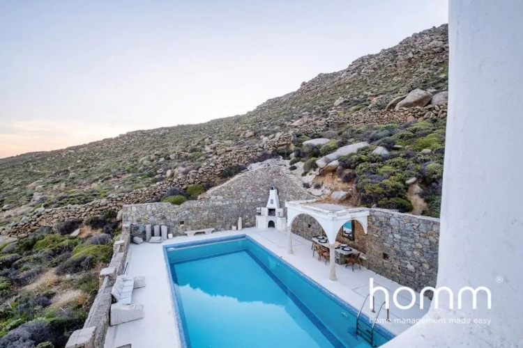 Cheerful Pool Cycladic homm 8ppl Mykonos