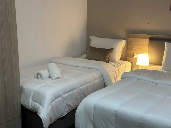 Standard Triple room with balcony and with city view