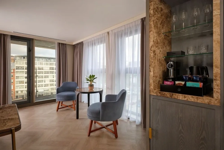 Double Junior Suite with balcony and with city view