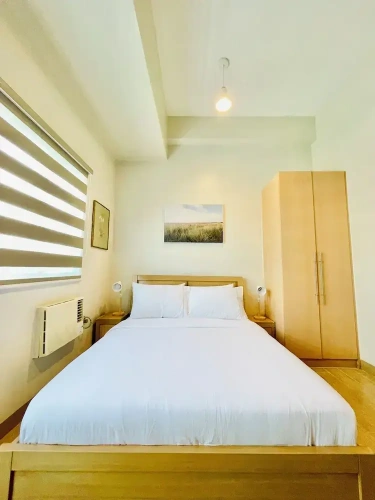 Double Family Studio with balcony and with pool view