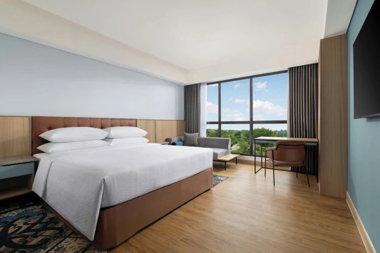 Deluxe Double room with city view