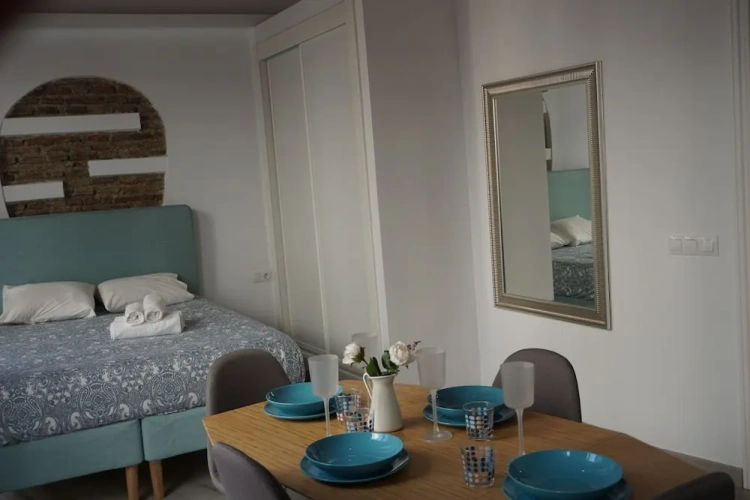 Double Apartment with balcony and with city view