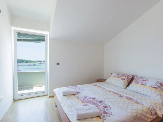 Simplistic Apartment in Medulin With Sea View